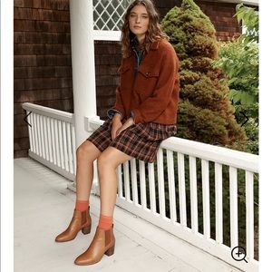Madewell Regan Boot in English Saddle